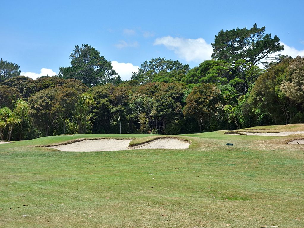 13th Hole at Titirangi Golf Club (511 Yard Par 5)